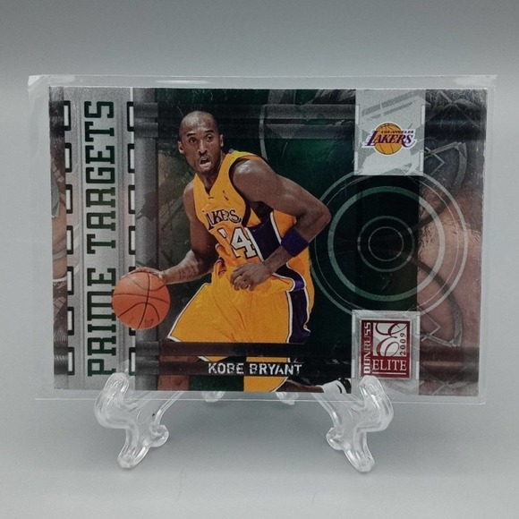 Panini Other - Kobe Bryant Lakers Prime Targets Panini 2009-10 Basketball Card